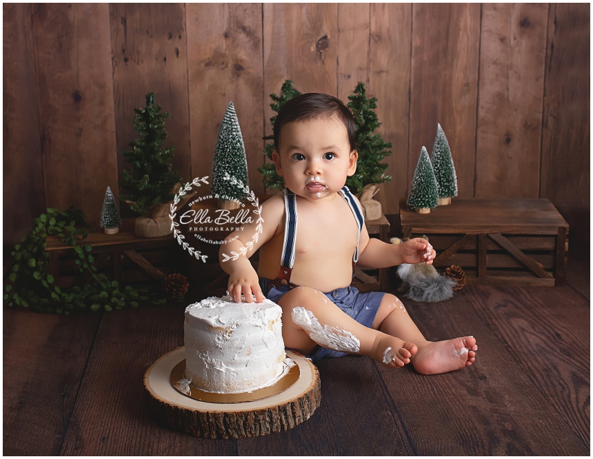 San Antonio One Year Cake Smash Photographer