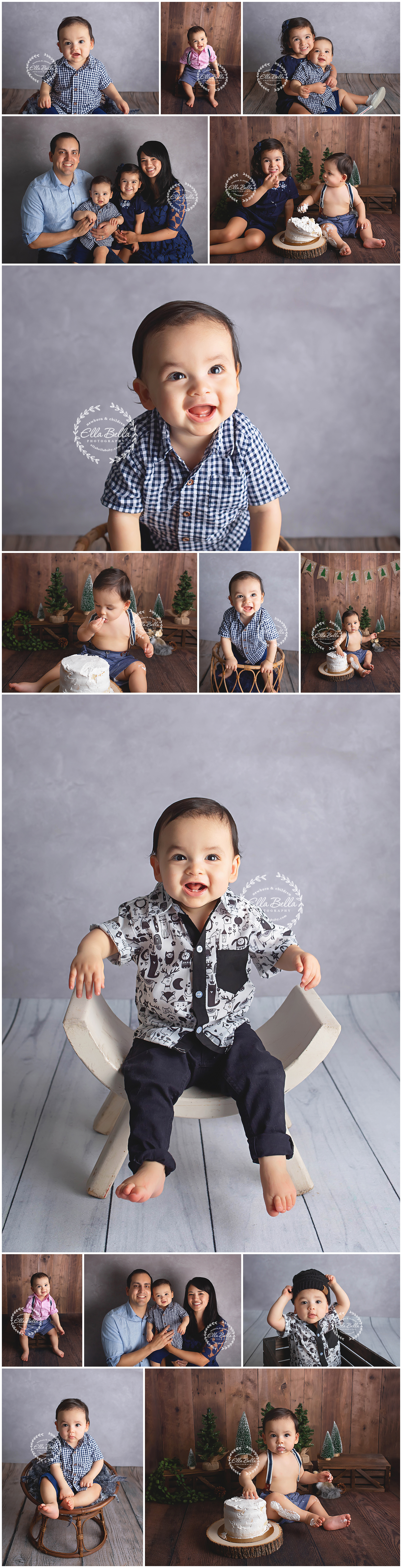 San Antonio One Year Cake Smash Photographer